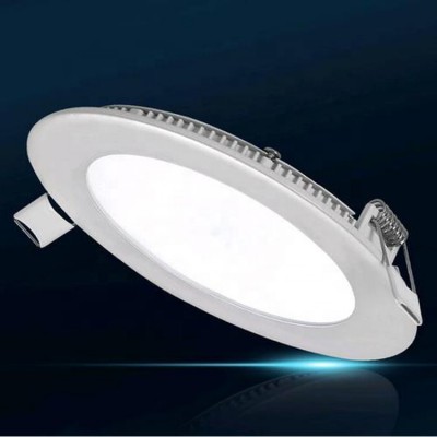 Cheap recessed blue bathroom round square packing box led light panel for film